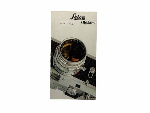 Leica objektive broschüre - broschüre, ua