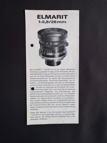 A0748 rare leica elmarit - #a0748-rare,